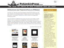 Tablet Screenshot of de.potemkinpress.com